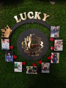 Customised Wall clock with name