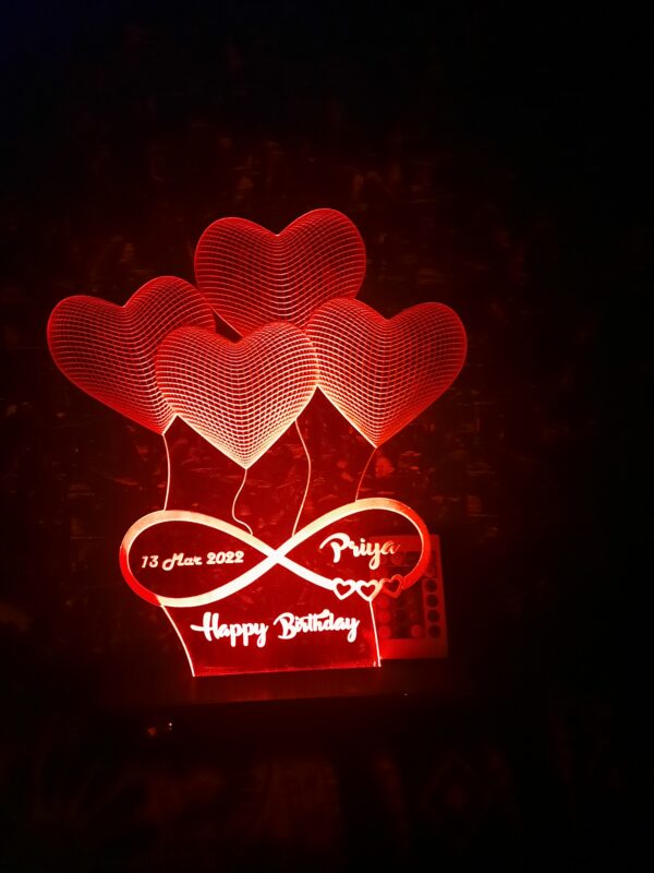 Infinity Love Led Lamp