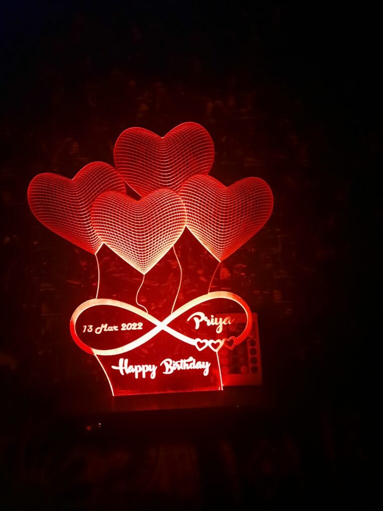 Infinity Love Led Lamp