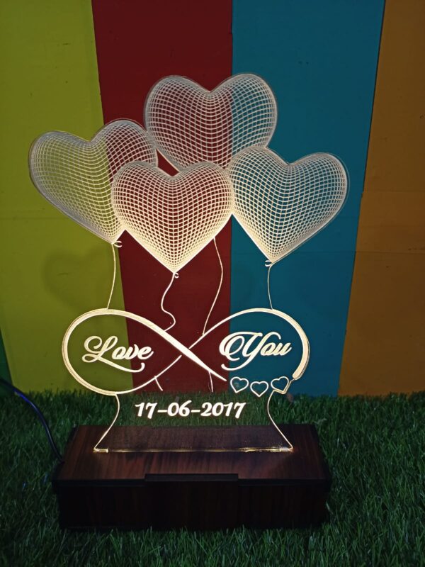 Infinity Love Led Lamp
