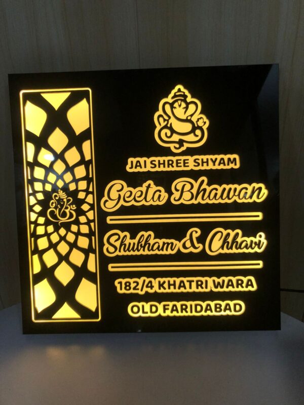 LED ACRYLIC NAME PLATES - Image 7