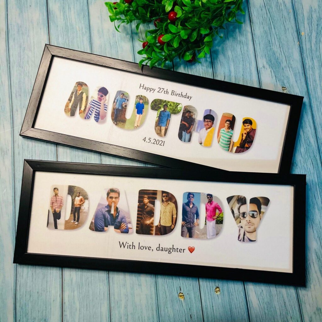 Name & Date frame